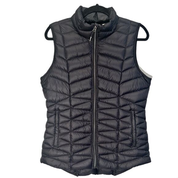 Westbound Small Black Puffer Vest Filler: Duck Down 90% down 2 zippered pockets - Picture 1 of 10